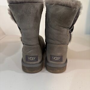 UGG Charcoal Shearling Boots